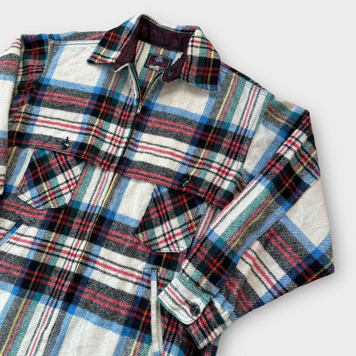 Johnson Woollen Mills Wollflanelljacke – Groß