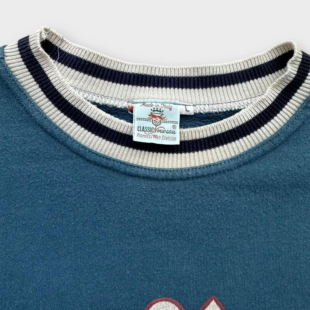 Vintage-Sweatshirt mit Grafik – groß