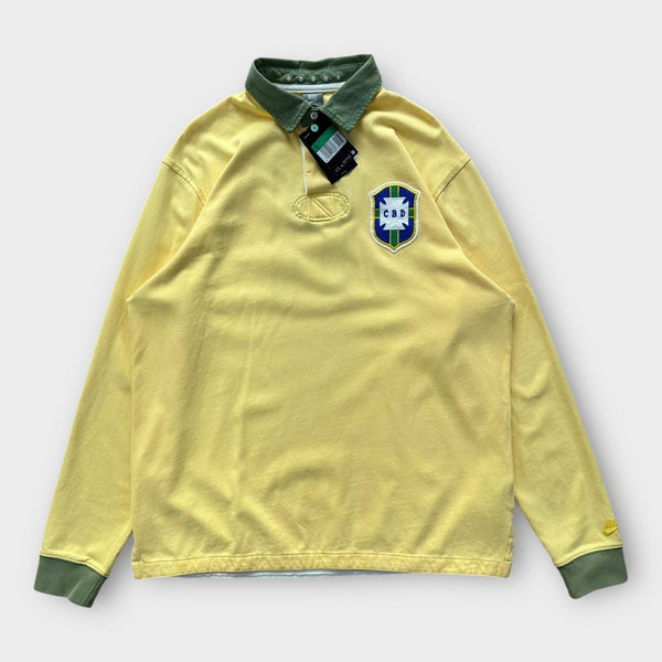 Vintage Nike Brasilien Rugby-Shirt - XL