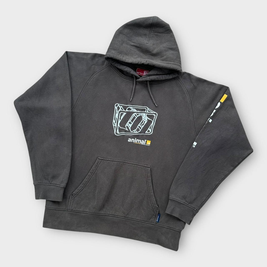 Kapuzenpullover mit Tiermotiv – mittelgroß