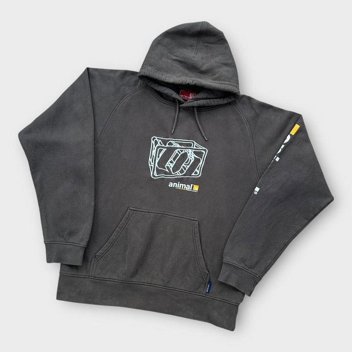 Kapuzenpullover mit Tiermotiv – mittelgroß