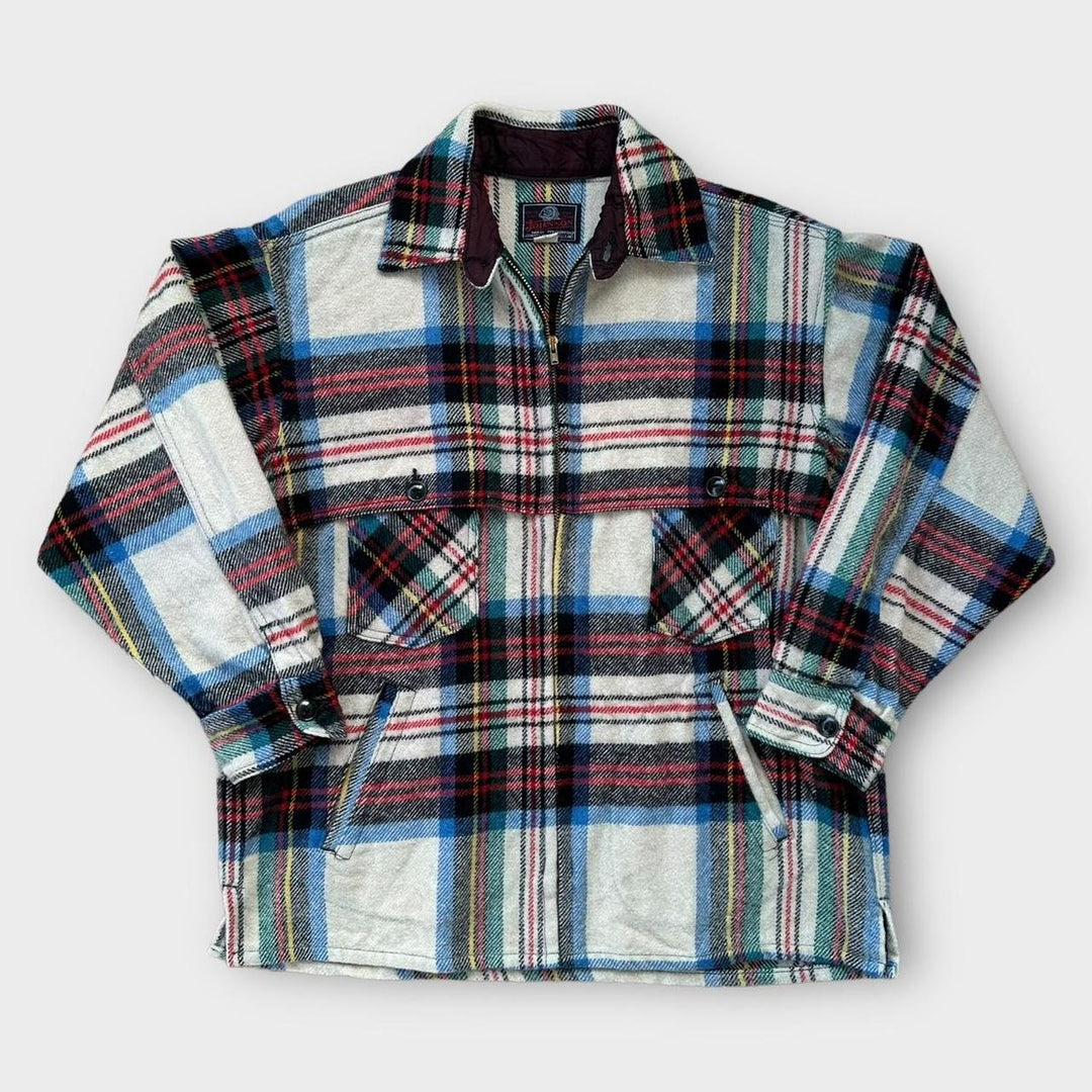 Johnson Woollen Mills Wollflanelljacke – Groß
