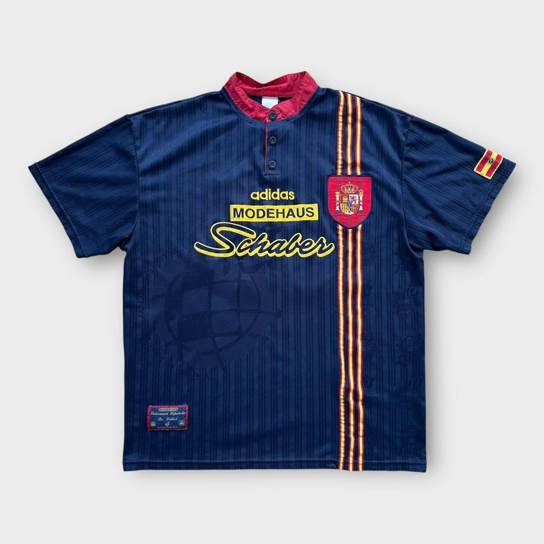 Vintage Spanien Fußballtrikot - XL