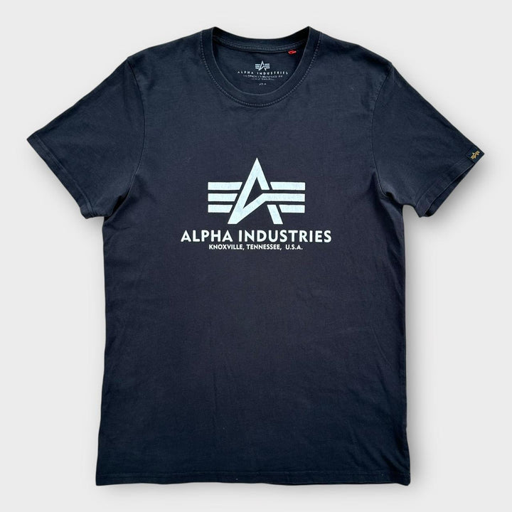 Alpha Industries Grafik-T-Shirt – mittelgroß