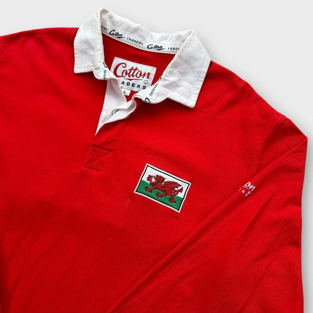 Wales-Rugby-Oberteil – groß