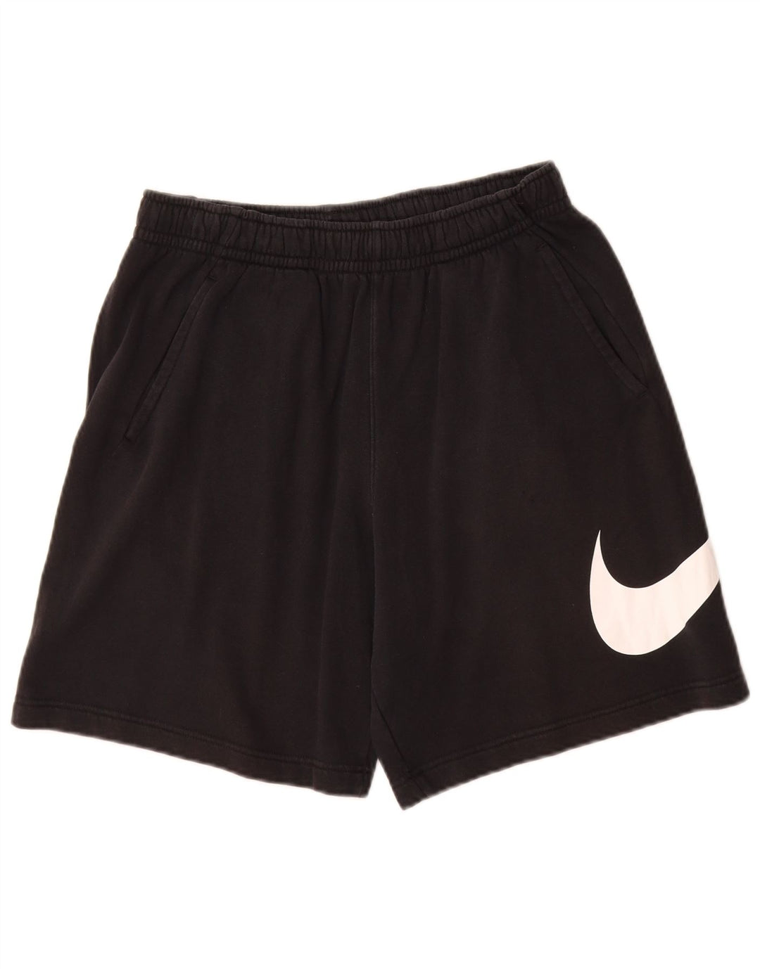 Nike Herren-Sportshorts mit Grafik, Größe S, schwarze Baumwolle