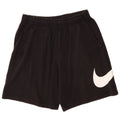 Nike Herren-Sportshorts mit Grafik, Größe S, schwarze Baumwolle