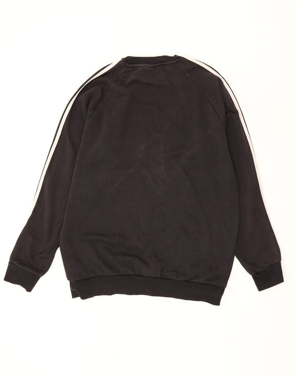 Adidas Herren Sweatshirt Pullover Medium Schwarz Baumwolle