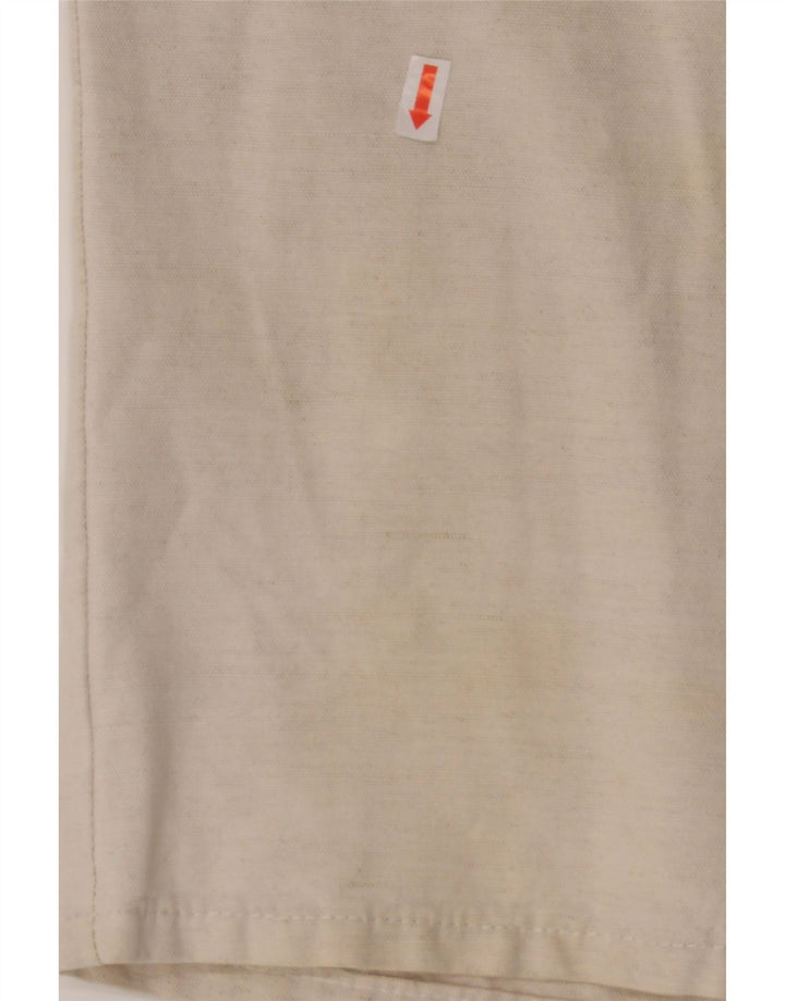 TRUSSARDI JEANS Mens Casual Shorts W30 Medium  Beige Cotton Vintage Trussardi Jeans and Second-Hand Trussardi Jeans from Messina Hembry 