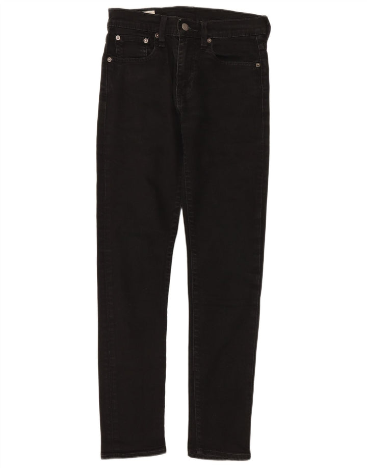 Levi's Damen Skinny Jeans W28 L30 Schwarze Baumwolle