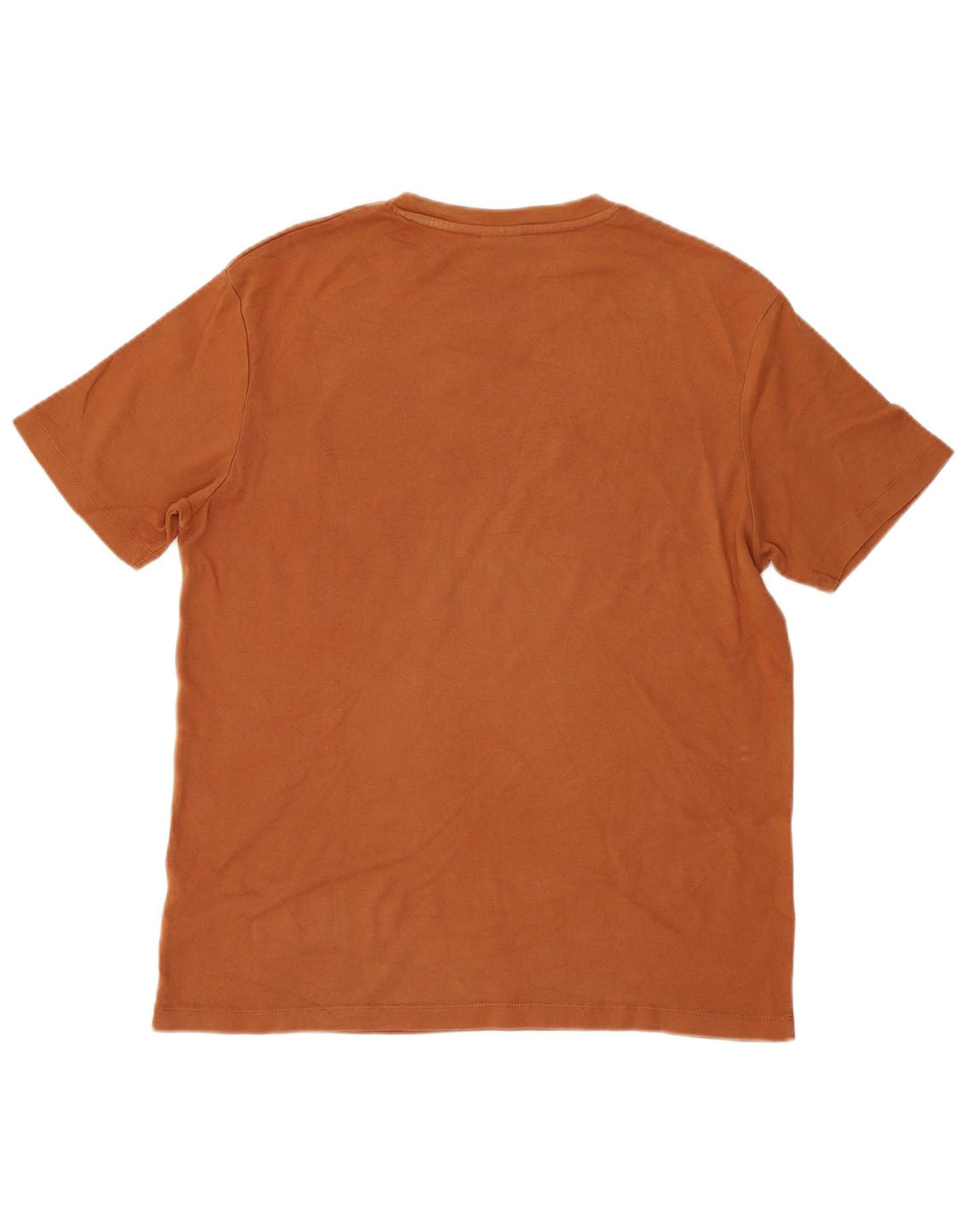 Zara Herren T-Shirt Top Mittelbraun