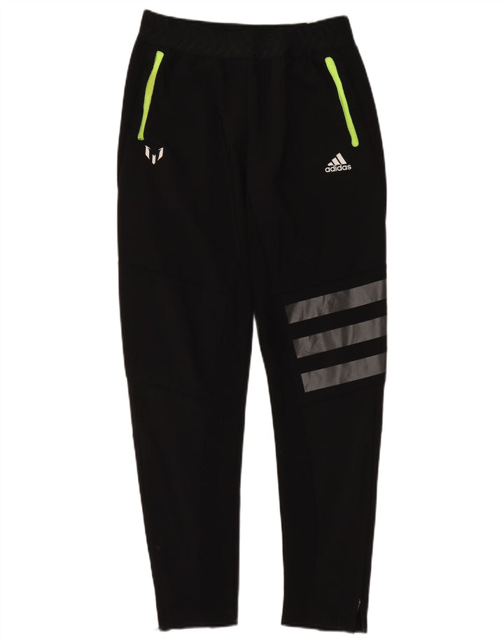 Adidas Trainingshose für Jungen, 13–14 Jahre, schwarzes Polyester