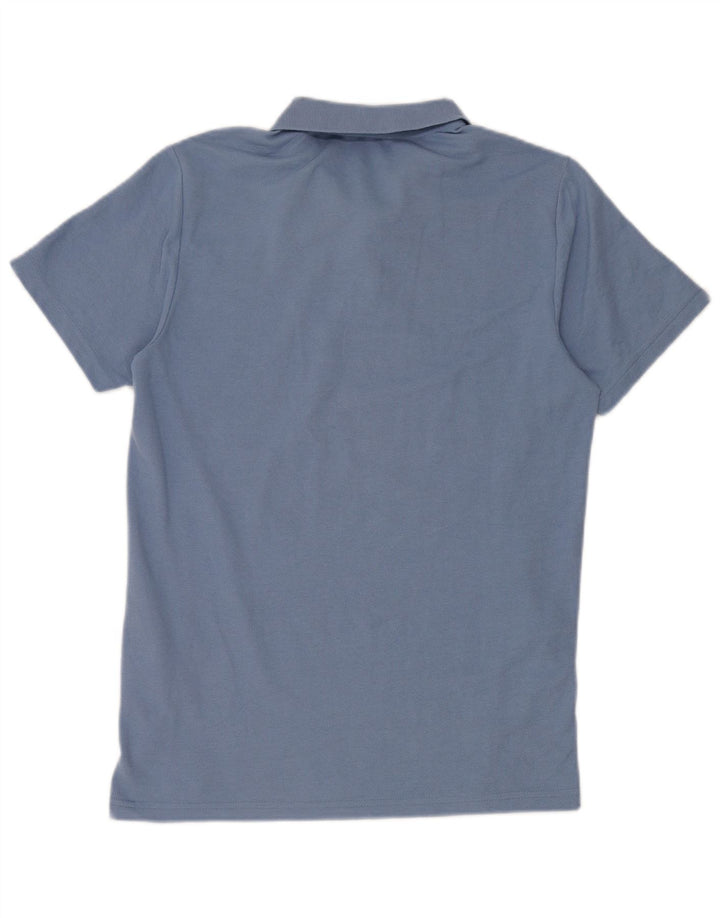 Puma Herren Kurzarm-Poloshirt mit normaler Passform, Größe S, Blau, Baumwolle