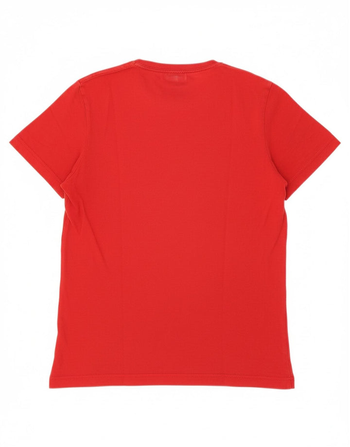TOMMY HILFIGER Mens Graphic T-Shirt Top Small Red Cotton