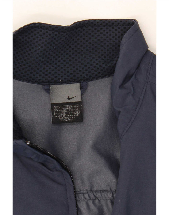 Nike Herren-Trainingsanzugoberteil, UK-Größe 42/44, Größe L, Marineblau