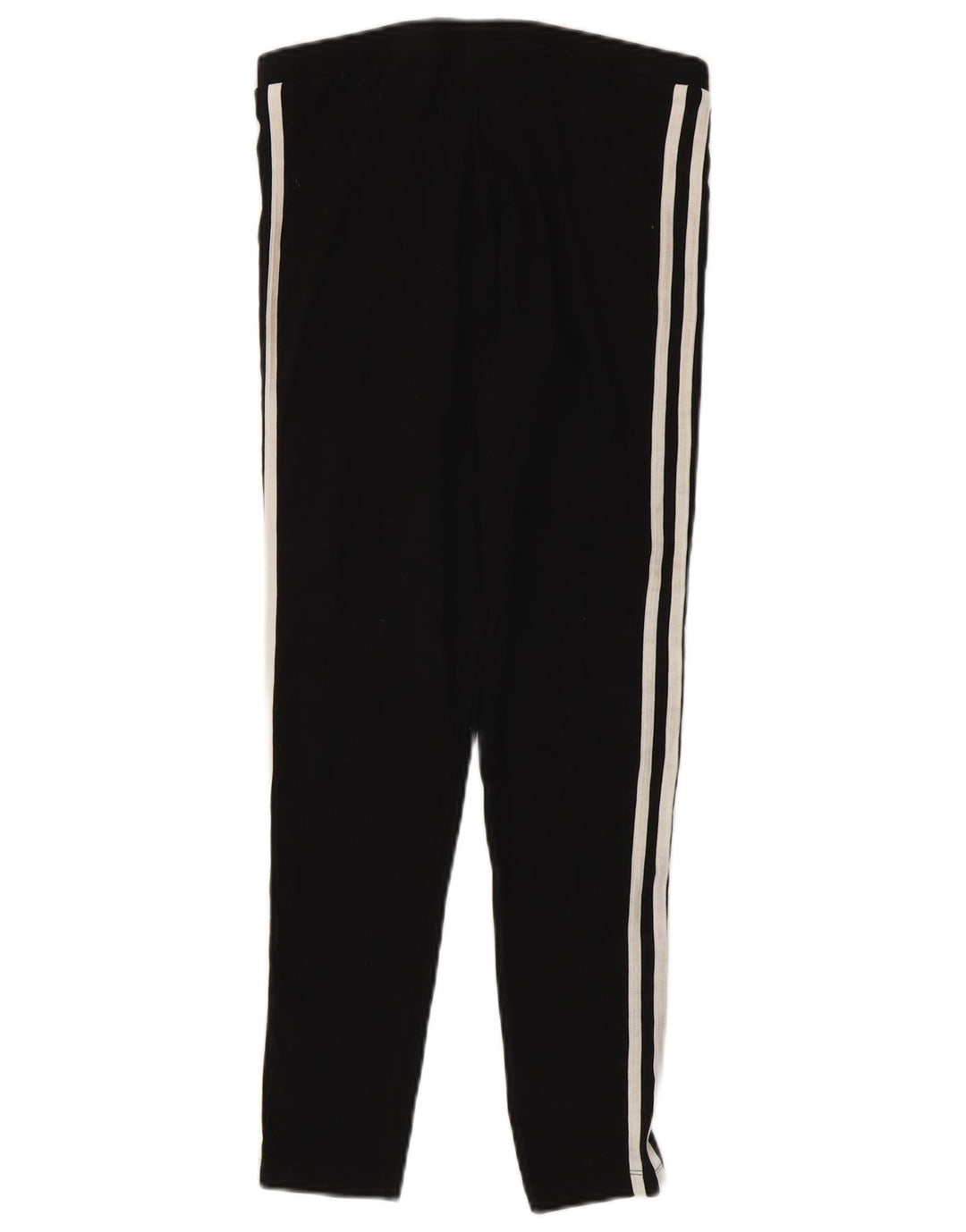 Adidas Damen Leggings UK 14 Medium Schwarz Baumwolle