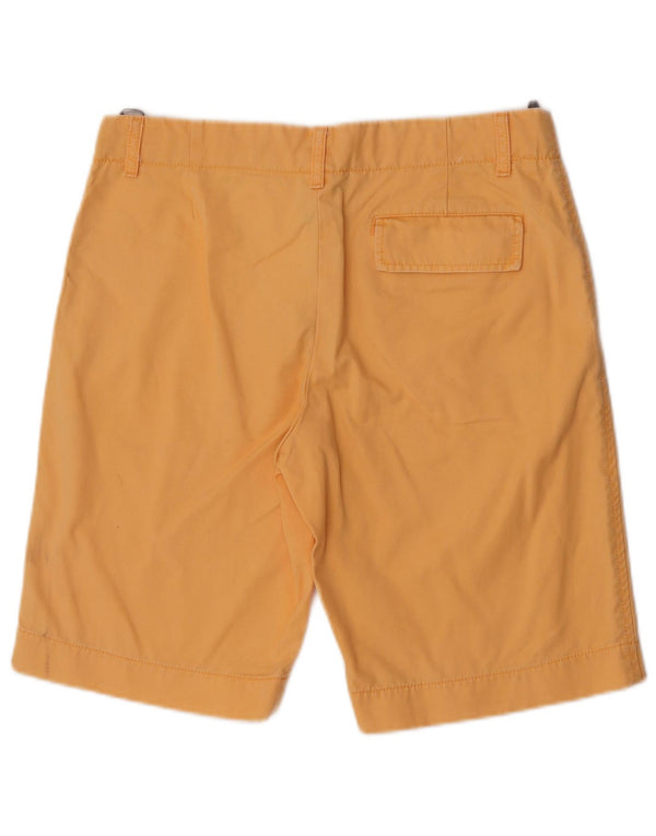Gap Damen Chino-Shorts US 8 Medium W32 Gelbe Baumwolle