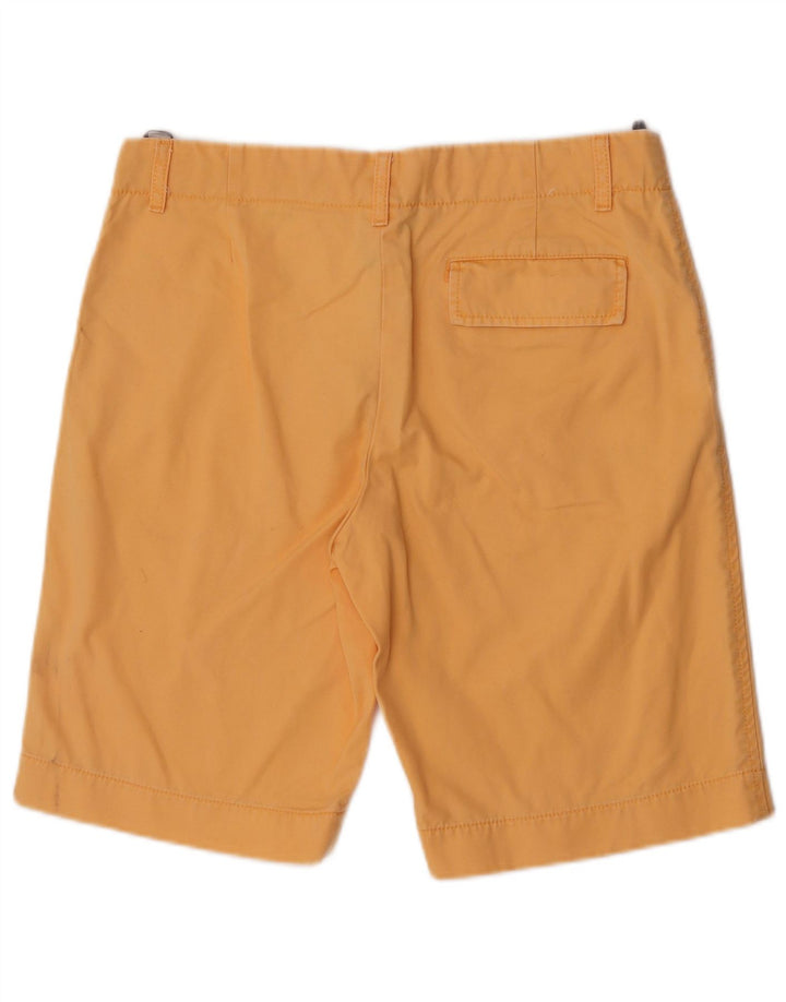 Gap Damen Chino-Shorts US 8 Medium W32 Gelbe Baumwolle