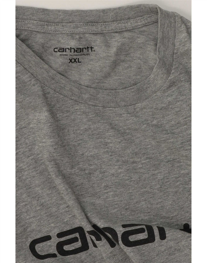 Carhartt Herren Grafik T-Shirt Top 2XL Grau