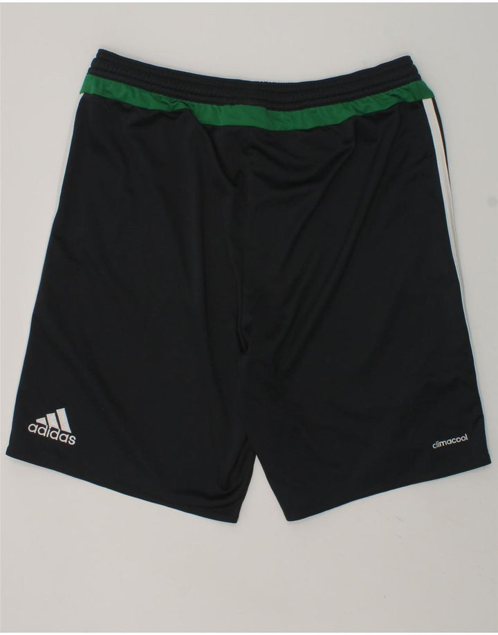 ADIDAS Boys Climacool Graphic Sport Shorts 15-16 Years Grey Polyester Vintage Adidas and Second-Hand Adidas from Messina Hembry 