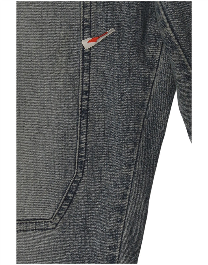 Jeckerson Herren Straight Jeans W34 L33 Blaue Baumwolle