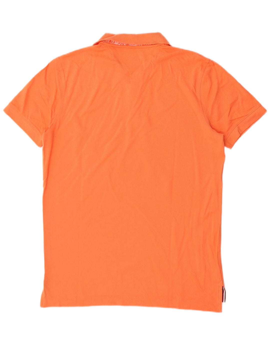 Tommy Hilfiger Herren-Poloshirt mit normaler Passform, Größe S, Orange