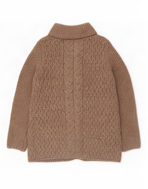 Marks & Spencer Damen-Cardigan-Pullover UK 12 Medium Beige Acryl