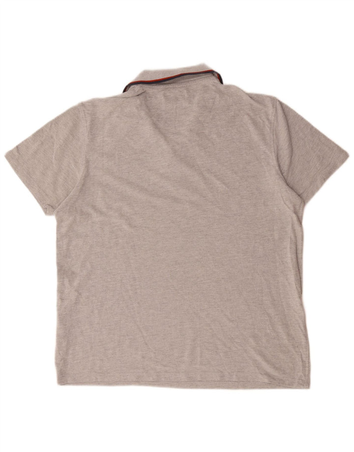 Jack & Jones Herren Poloshirt 2XL Grau Baumwolle