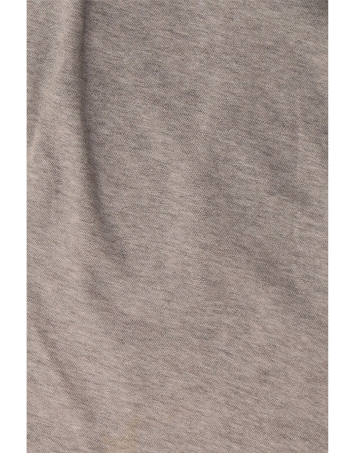 NIKE Herren-Sportshorts, groß, grau gesprenkelte Baumwolle