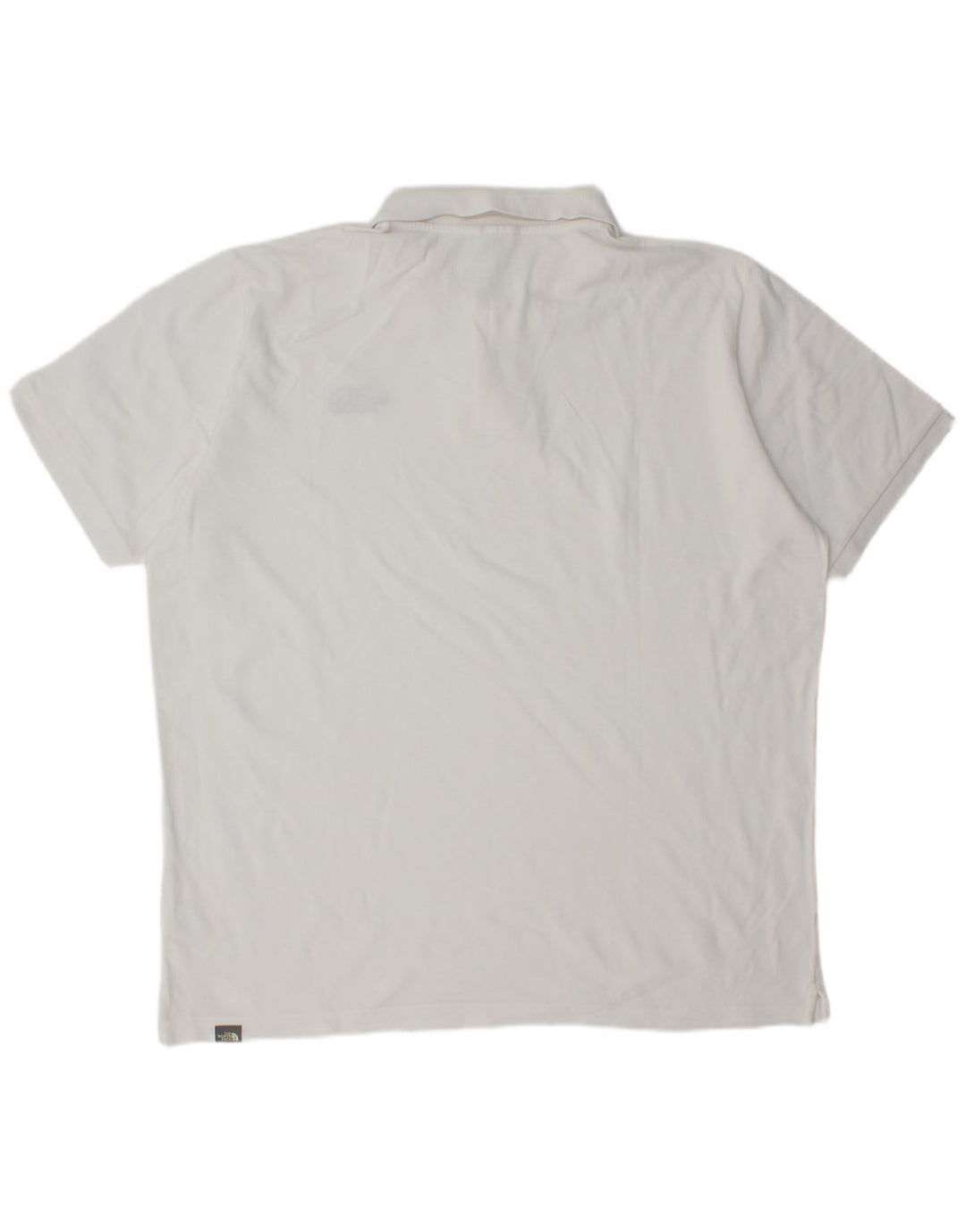 The North Face Herren-Poloshirt XL aus weißer Baumwolle