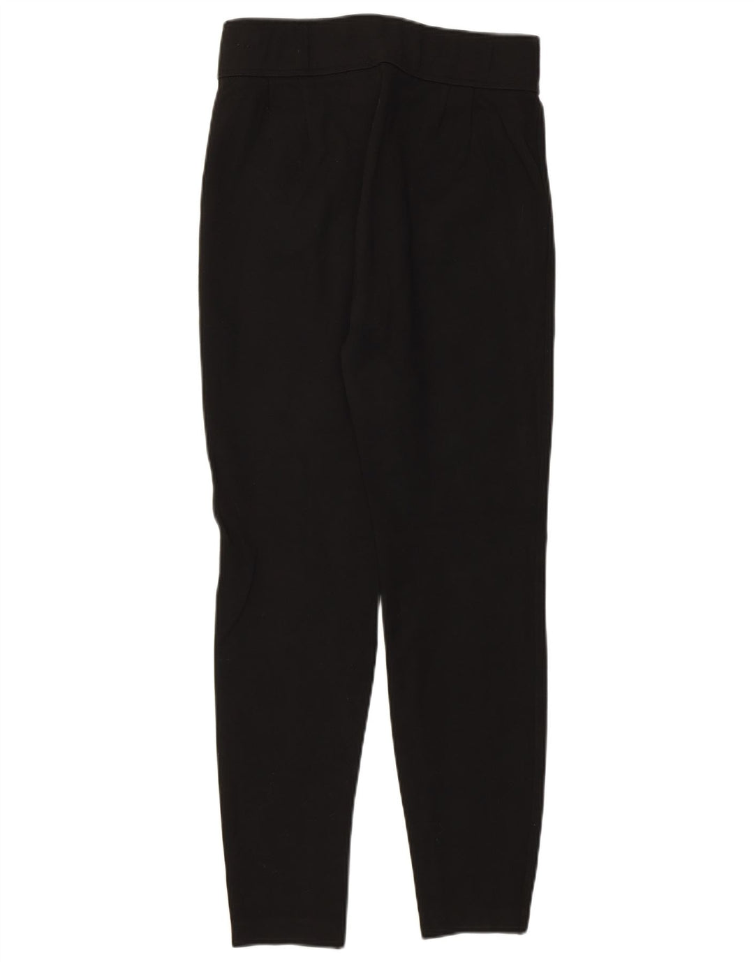 Zara Skinny-Hose mit hohem Bund für Damen, mittelgroß, W28, L27, schwarze Viskose