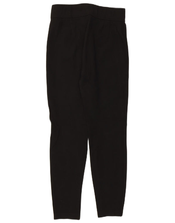 Zara Skinny-Hose mit hohem Bund für Damen, mittelgroß, W28, L27, schwarze Viskose