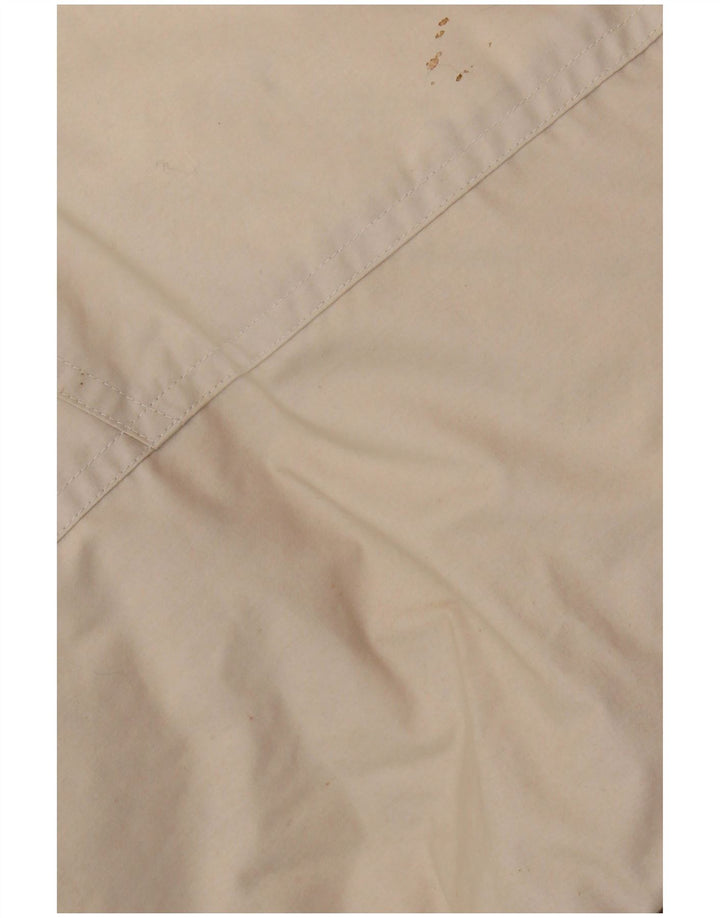 Vintage Herren gepolsterter Mantel UK 42 XL Beige