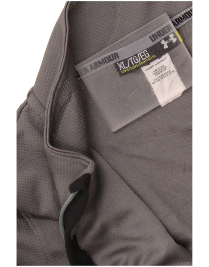 UNDER ARMOUR Herren Jackson Graphic Trainingsanzug Top Jacke XL Grau Farbblock