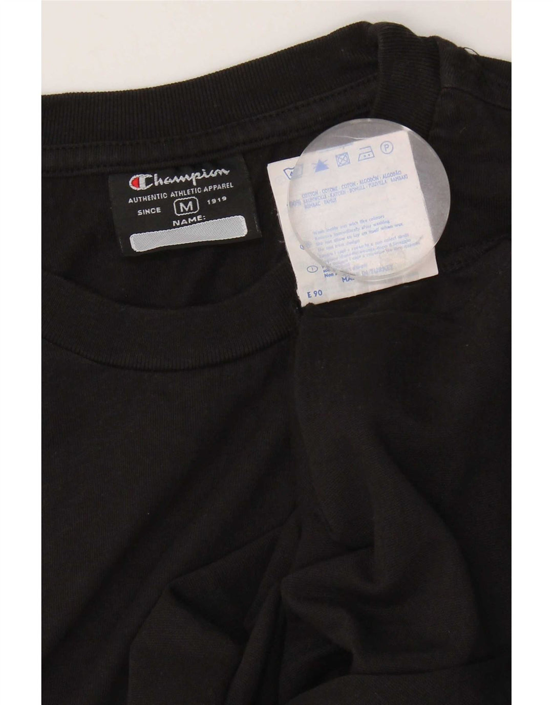 Champion Damen Weste Top UK 12 Medium Schwarz Baumwolle
