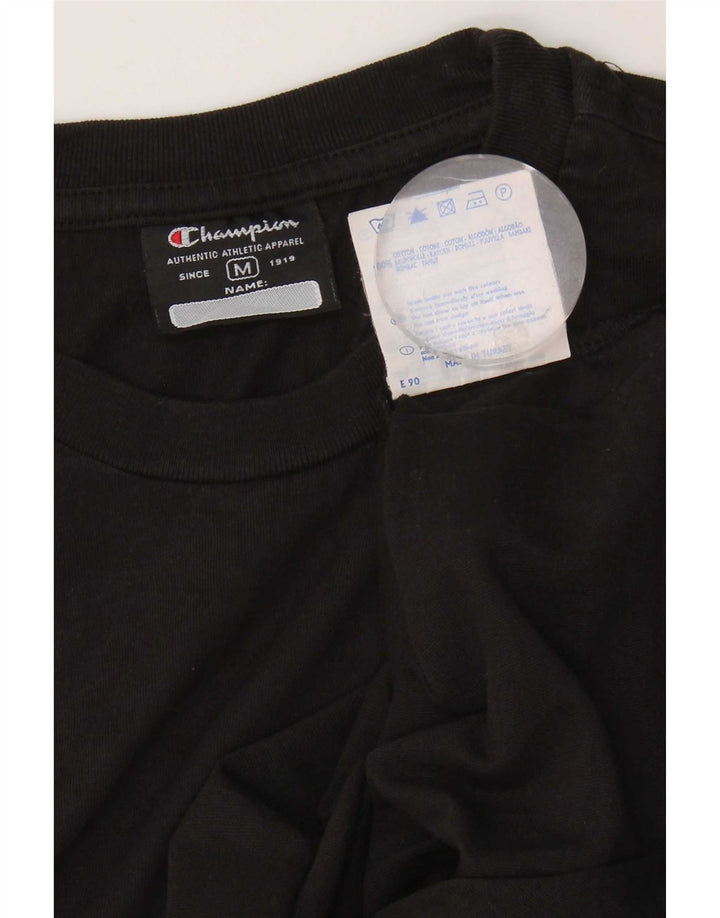 Champion Damen Weste Top UK 12 Medium Schwarz Baumwolle