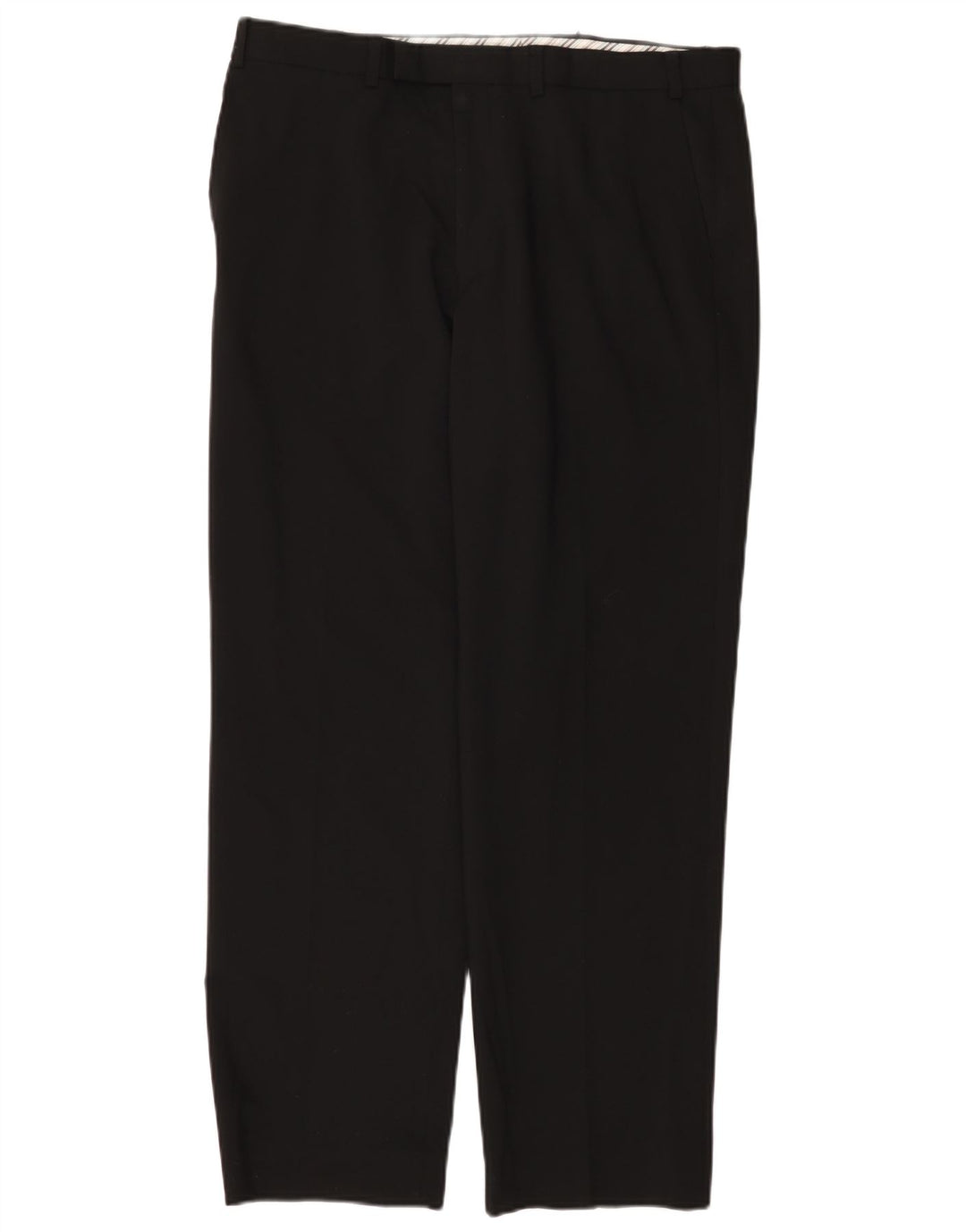 Marks & Spencer Herren Autograph Gerade Anzughose W36 L31 Schwarz