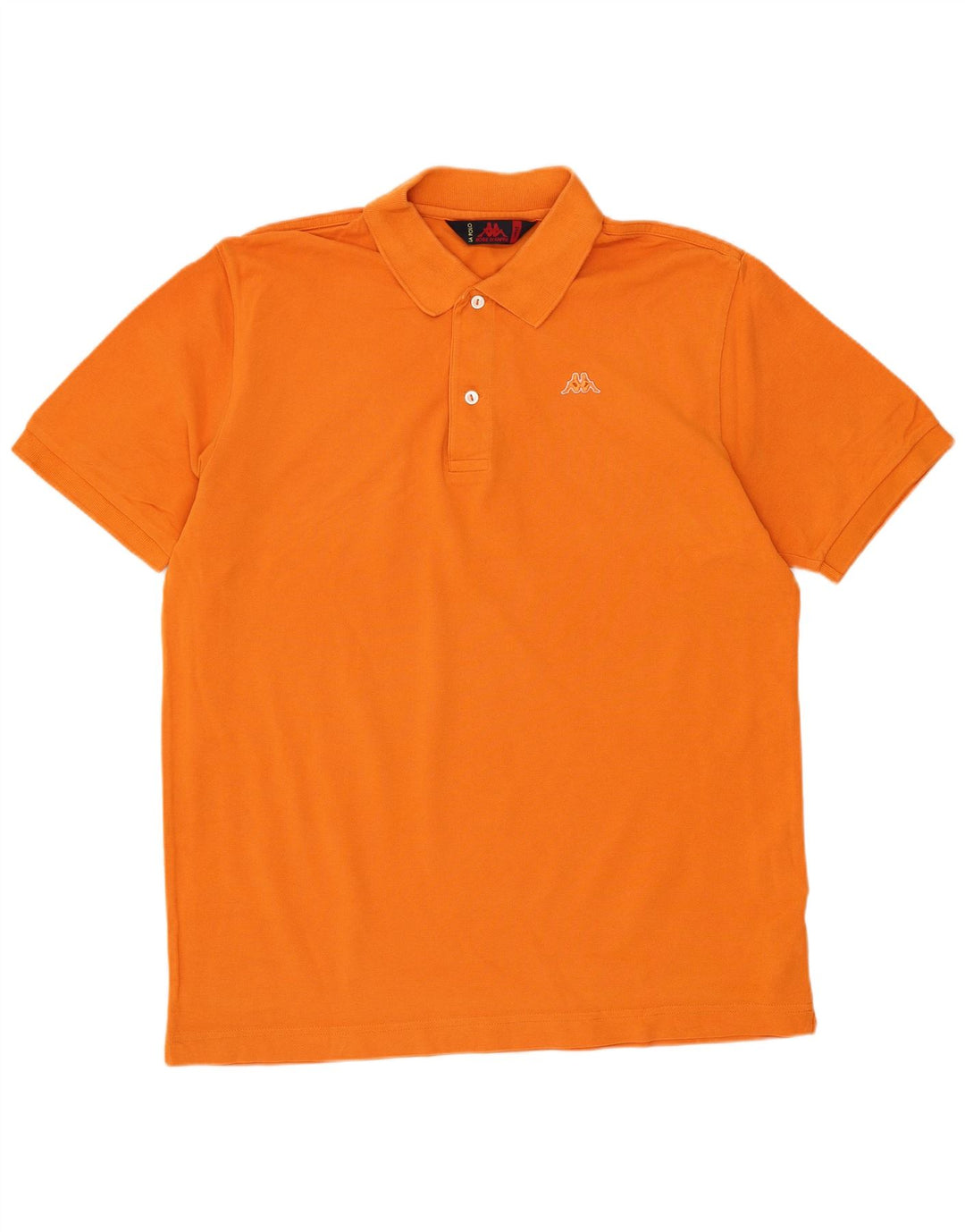 KAPPA Herren Poloshirt Große Orange Baumwolle
