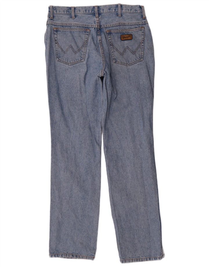 WRANGLER Herren Straight Jeans W32 L33 Blau