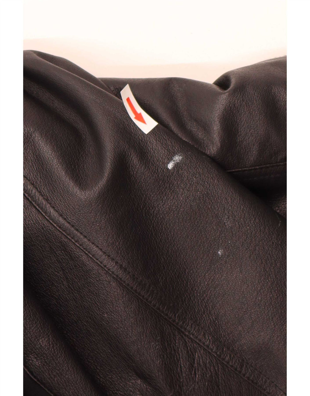 Canda Womens By C&A Leder Bikerjacke UK 12 Medium Schwarz