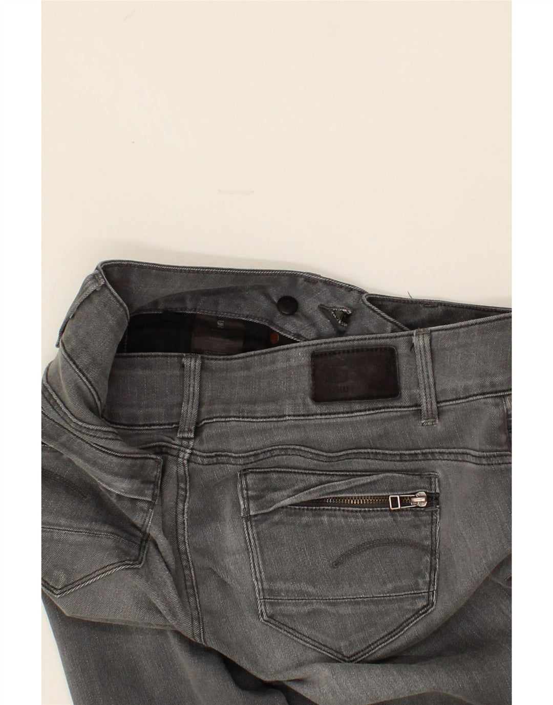 G-STAR Womens Skinny Jeans W27 L32 Grey Cotton Vintage G-Star and Second-Hand G-Star from Messina Hembry 