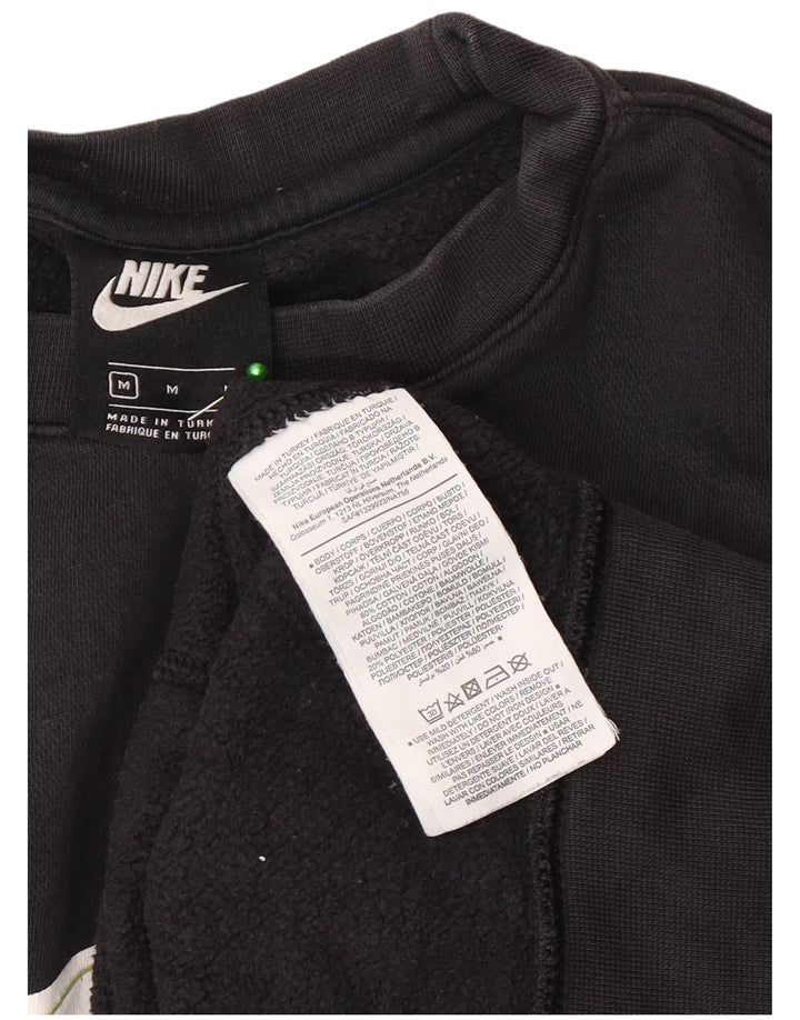 Nike Herren-Sweatshirt mit Grafik, mittelschwarz, Baumwolle