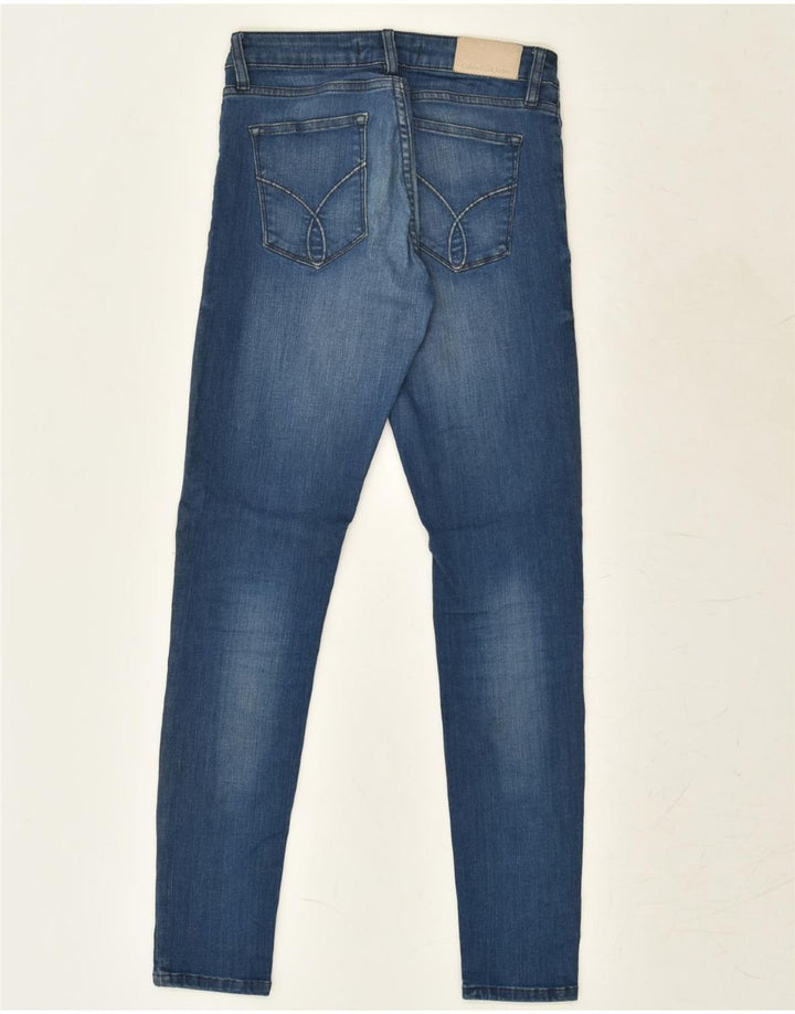 CALVIN KLEIN Womens Skinny Jeans W26 L30  Blue | Vintage Calvin Klein | Thrift | Second-Hand Calvin Klein | Used Clothing | Messina Hembry 