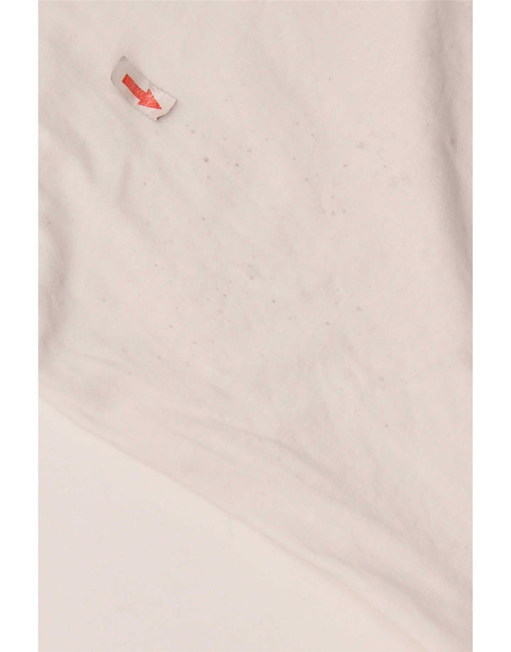 Puma Herren-T-Shirt mit Grafik, groß, aus weißer Baumwolle