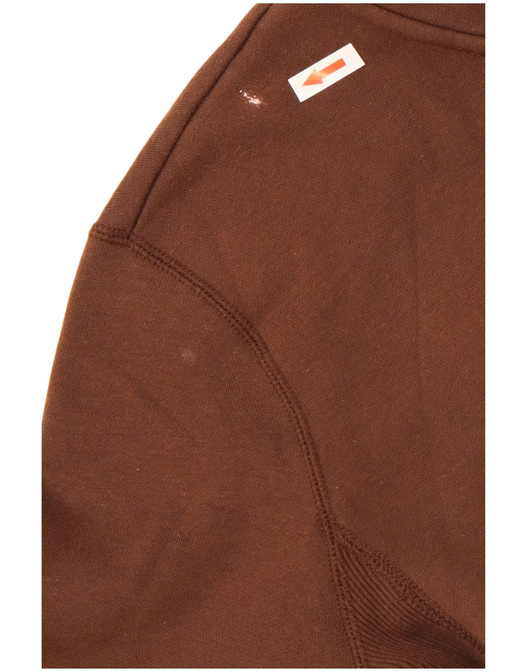 Nike Herren-Trainingsanzugoberteil, UK 38/40, mittelbraune Baumwolle