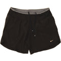NIKE Damen Dri Fit Sport Shorts UK 14 Medium Schwarz Polyester