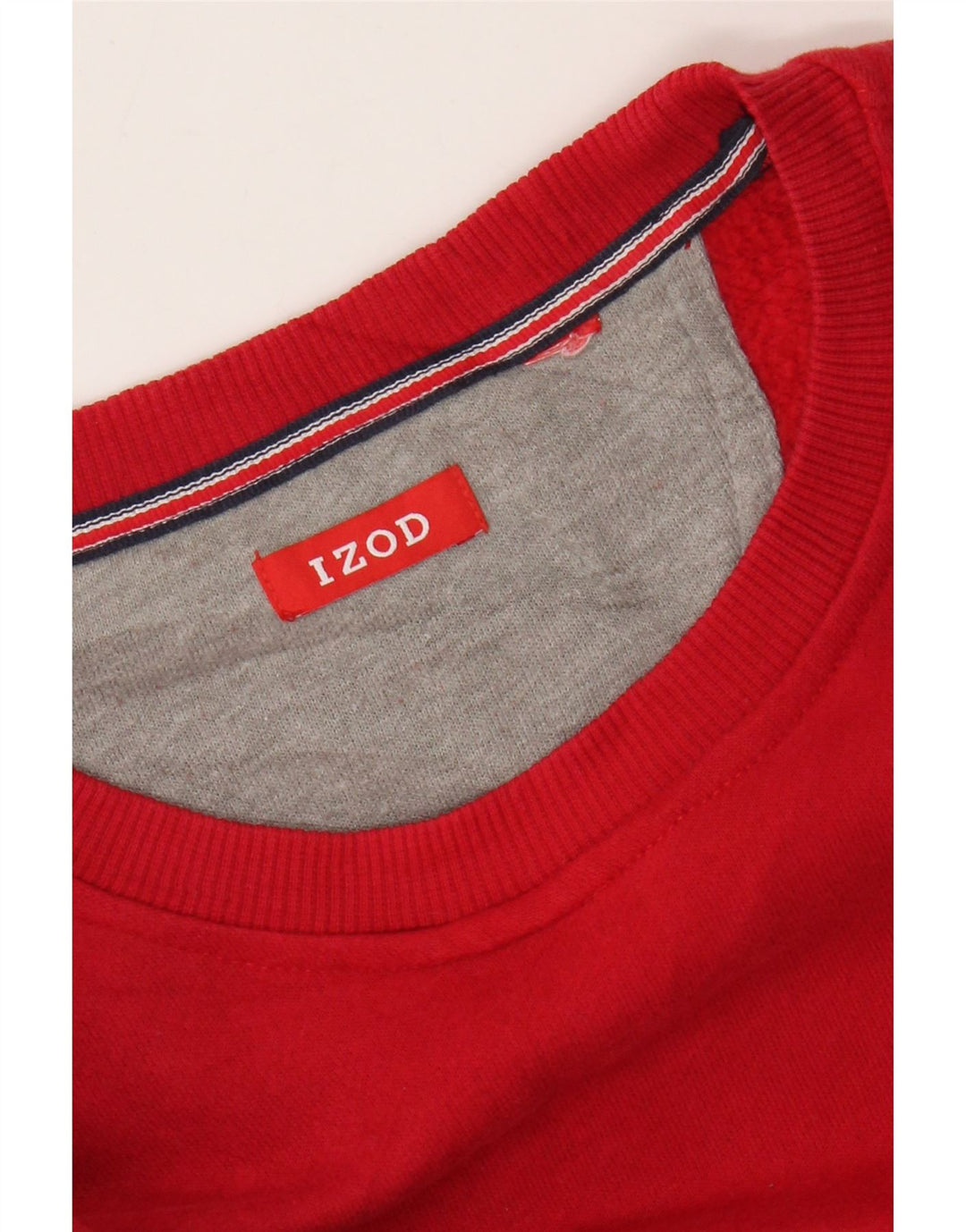IZOD Herren-Sweatshirt, Pullover, Größe L, Rot