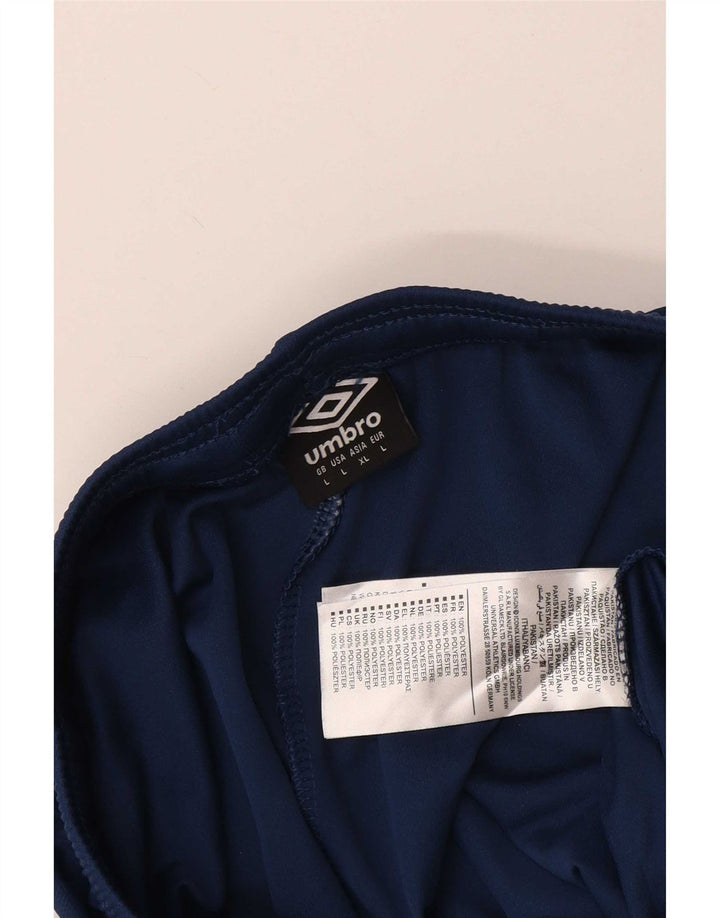 Umbro Herren-Sportshorts, groß, blau, Polyester