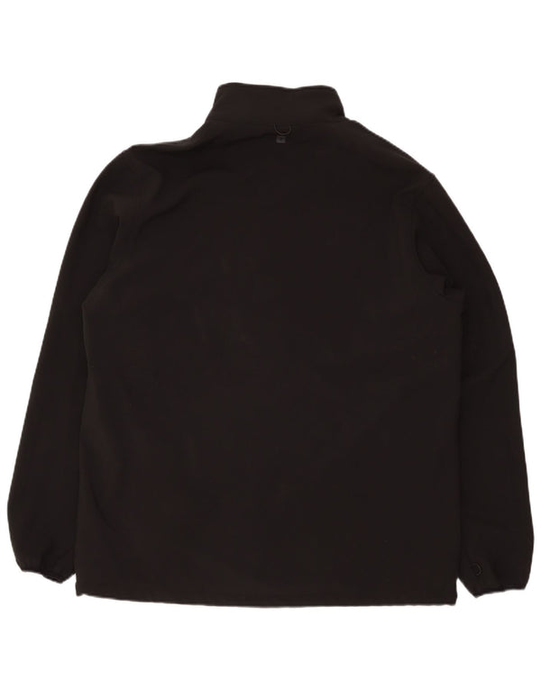 Mountain Warehouse Herren-Trainingsanzugoberteil, XL, schwarzes Polyester