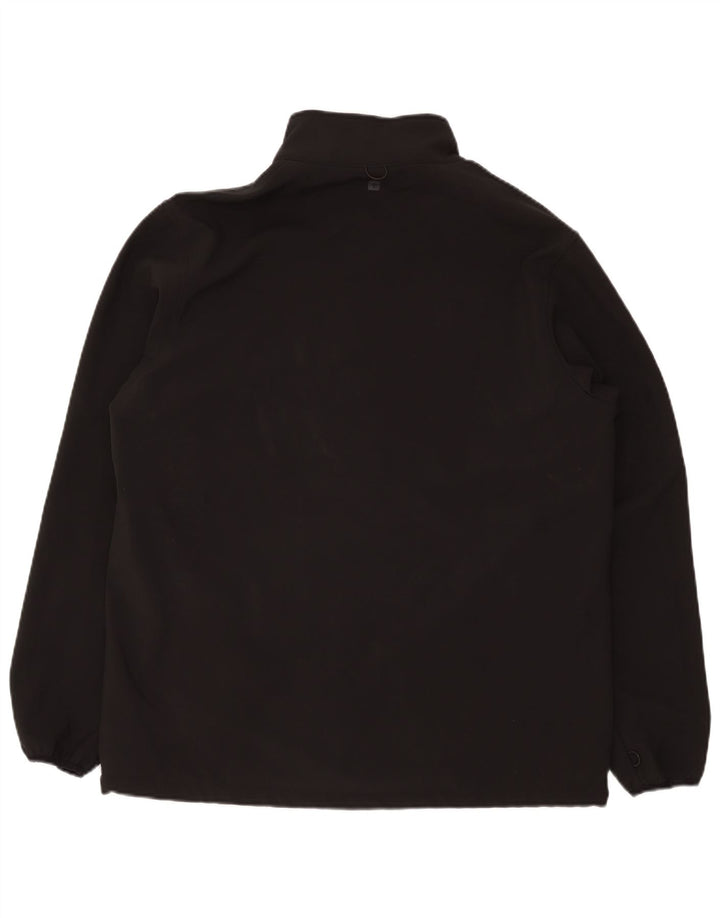 Mountain Warehouse Herren-Trainingsanzugoberteil, XL, schwarzes Polyester